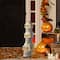 Glitzhome® 25.5" Lighted Halloween Skull Porch Décor with Timer
